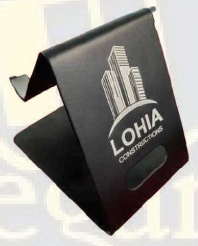 Steel Mobile Stand for Desk and Tabletop Use, Strong and Stable Phone Holder for Office, Study and Daily Viewing, Premium Corporate Gift Accessory for Smartphone Users